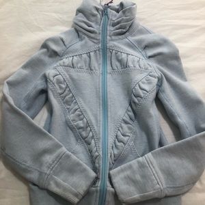 Ivivva by Lululemon light blue jacket